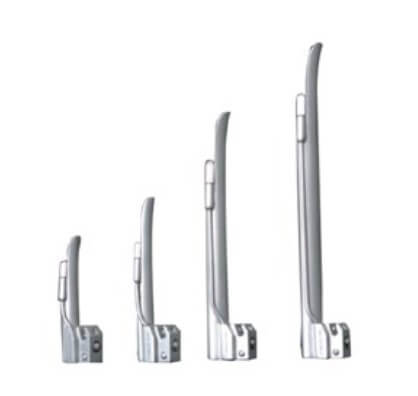 放出品　喉頭鏡　米軍 米軍放出品】喉頭鏡セット ハンドル1本 ブレード4本 NB9G